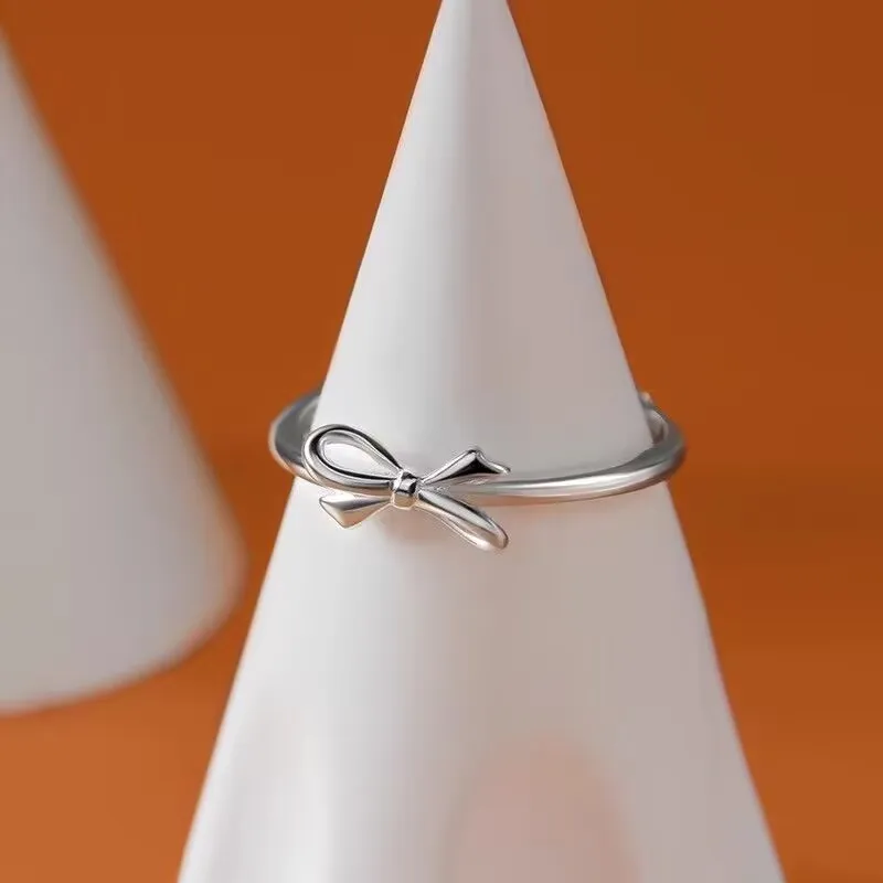 Old Qingyun Silver Building Foot Silver 990 Rings Women's-3