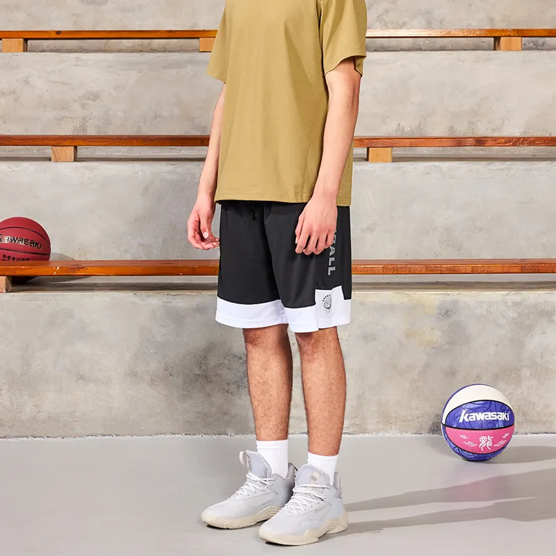Kawasaki Sports Shorts Basketball Shorts Unisex Khaki/Black-8