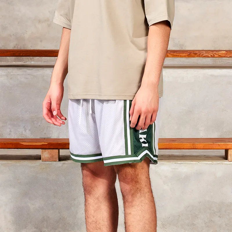Kawasaki Sports Shorts Basketball Shorts Unisex Khaki Green-3