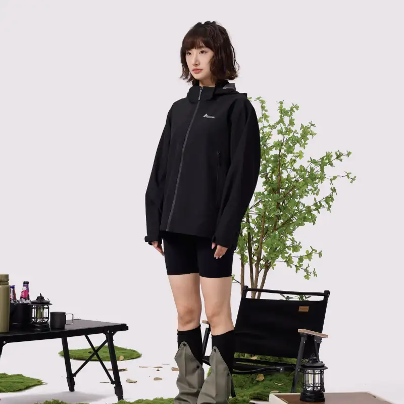 Kawasaki Mountain Versatile Water Resistant Windproof Breathable Wear Resistant Windbreaker Jacket Unisex-12