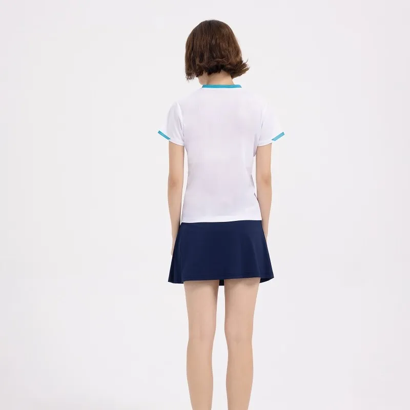 Kawasaki Skirt Women's White/Navy Blue-3