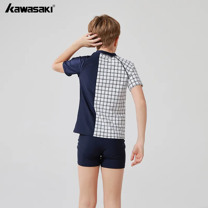 Kawasaki Swimming Sets Polyester Polyamide Elastane Beach Unisex 2 Pack With Free Swimming Cap-3