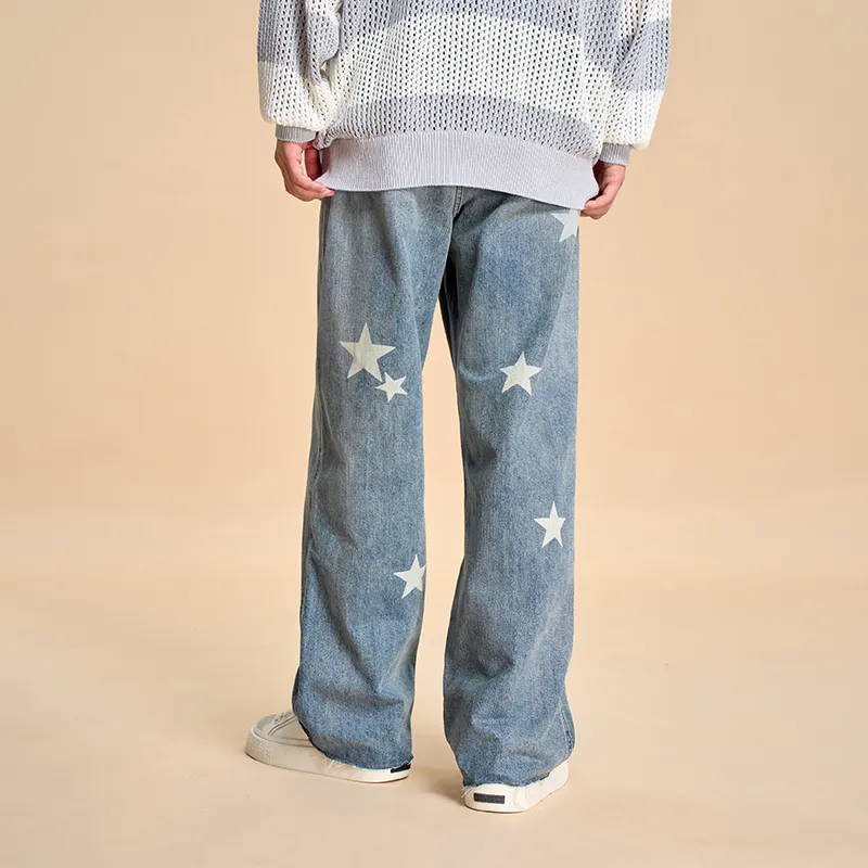 BONELESS Jeans Unisex Light Blue-4