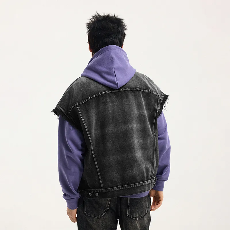 BONELESS Vests Unisex Black-5