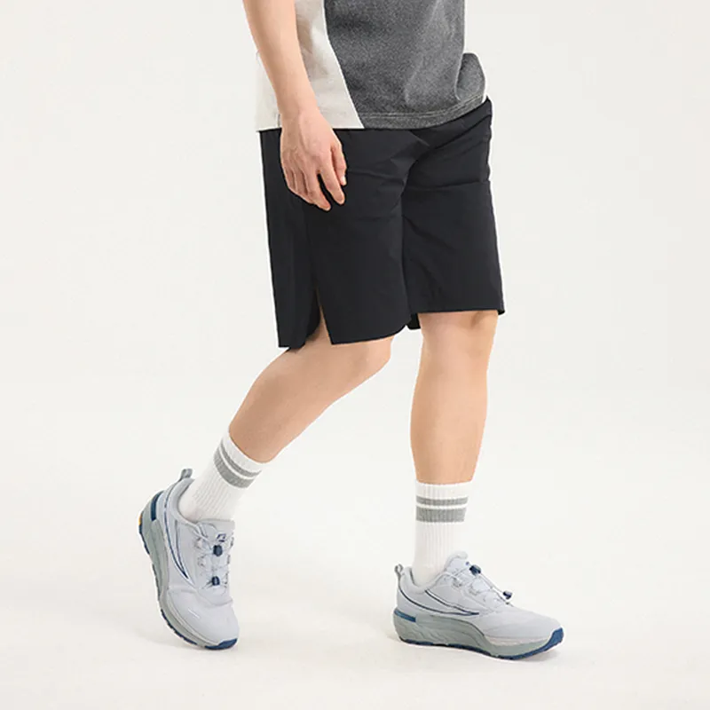 BONELESS Casual Shorts Unisex Black-3