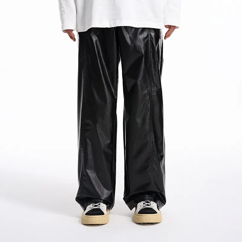 BONELESS Casual Pants Unisex Black-2