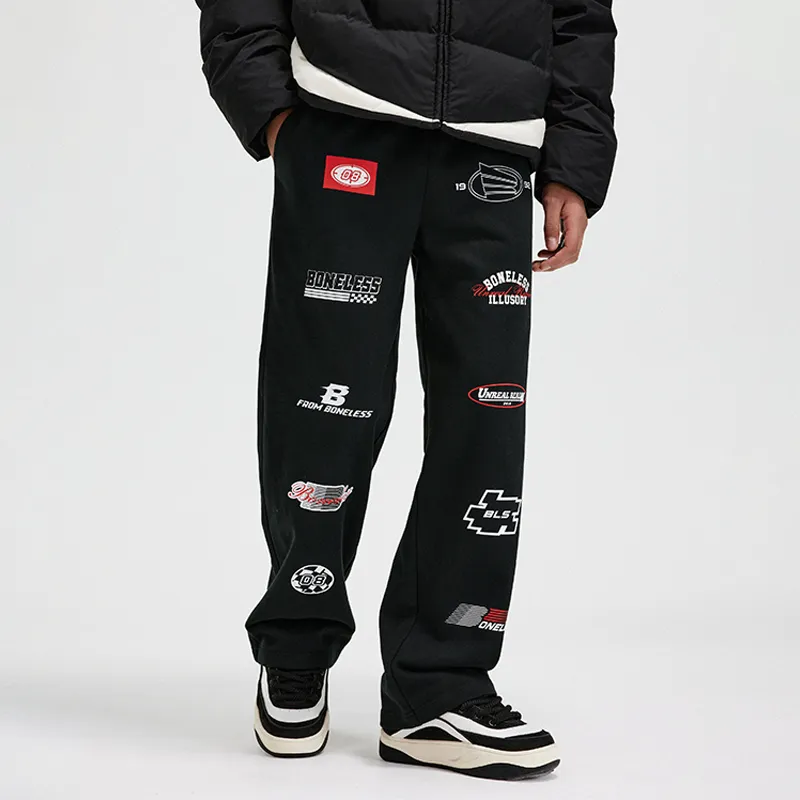 BONELESS Casual Pants Unisex-2