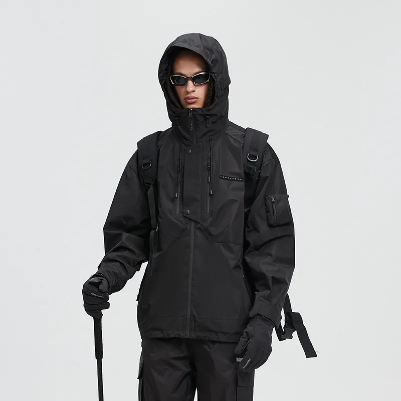 BONELESS Jackets Unisex Rock Black-5