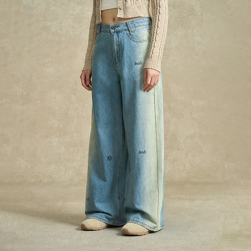 BONELESS Jeans Women's Light Blue-3