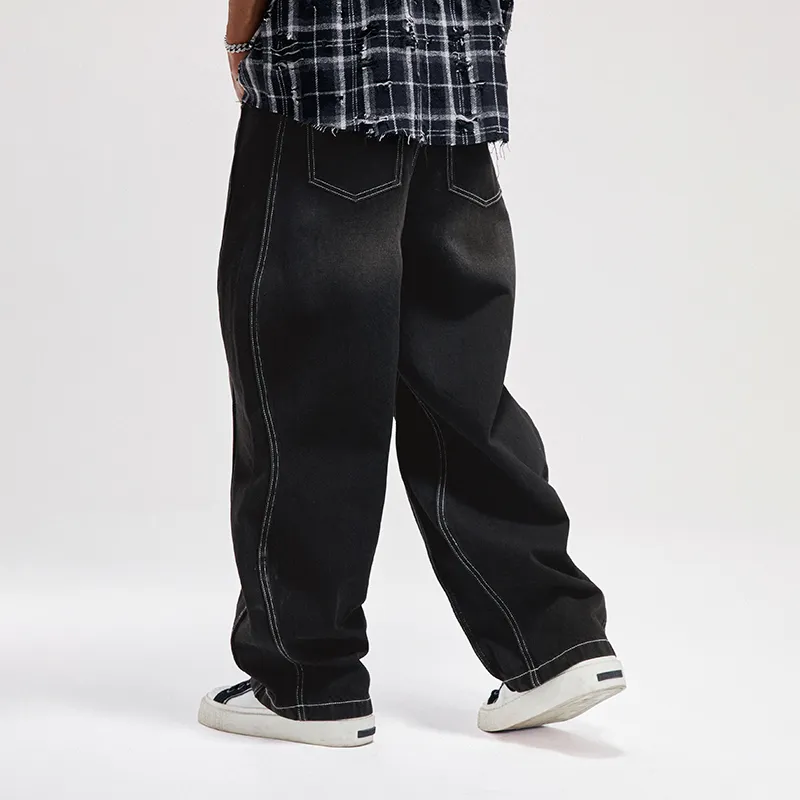 BONELESS Jeans Unisex Black-5