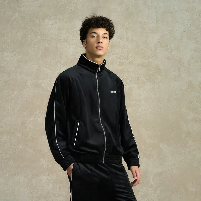 BONELESS Jackets Coats Unisex Black-5