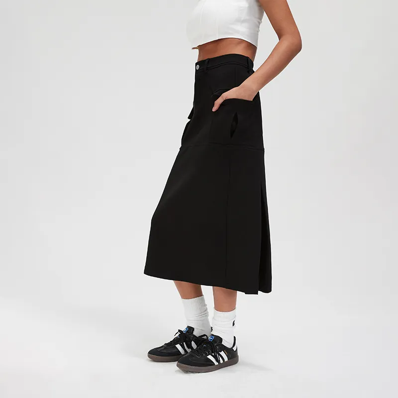 BONELESS Casual Long Skirts Women's-3