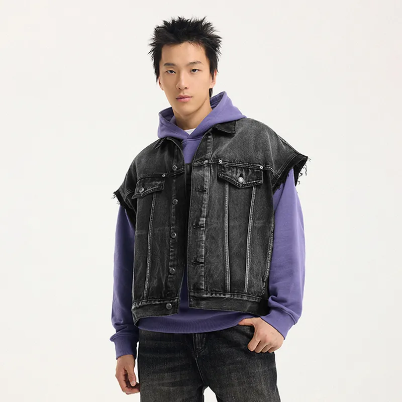 BONELESS Vests Unisex Black-3