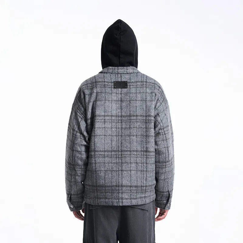 BONELESS Jackets Coats Unisex Gray Blue-5