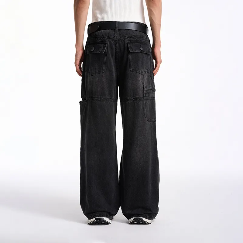 BONELESS Jeans Unisex Black-5