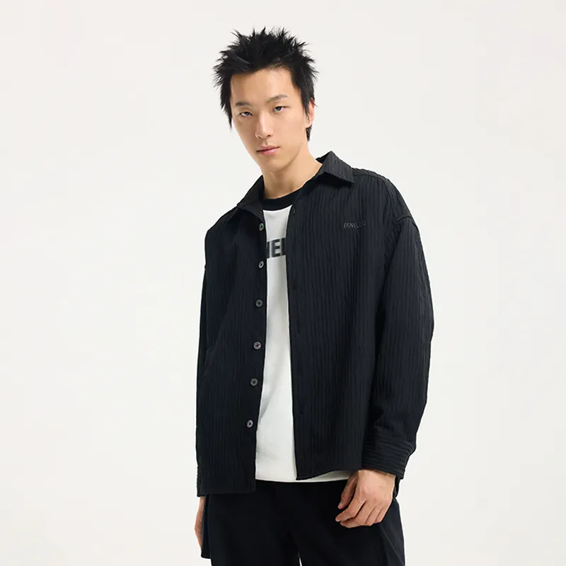 BONELESS Shirts Unisex Black-2
