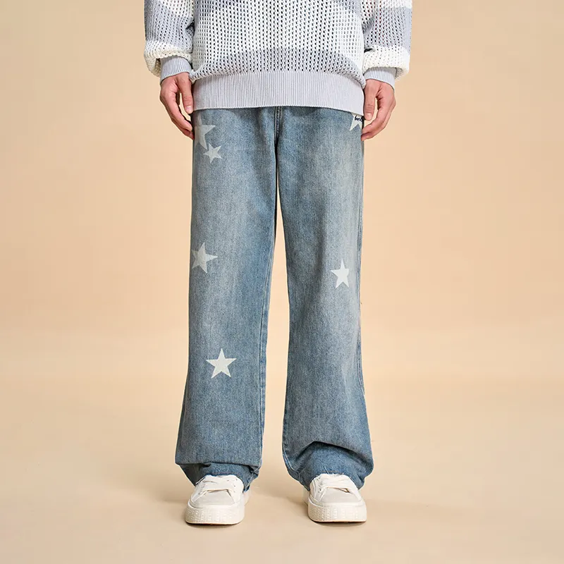 BONELESS Jeans Unisex Light Blue-2
