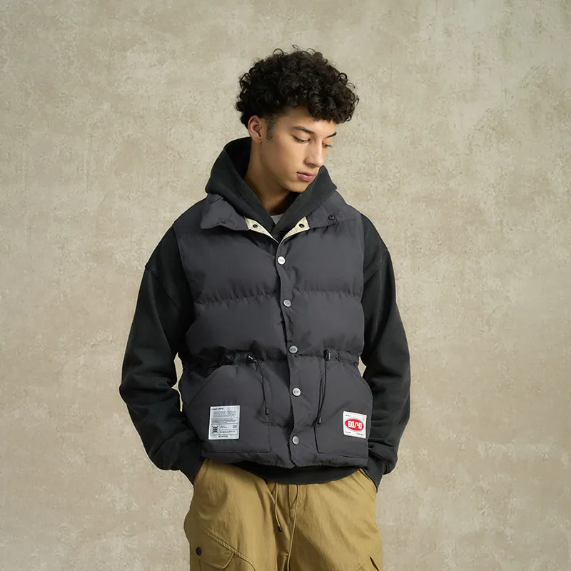 BONELESS Vests Unisex Navy Blue-3