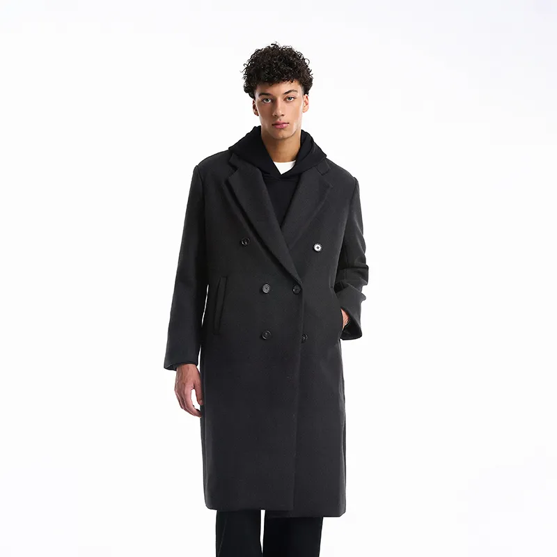 BONELESS Coats Unisex Black-2