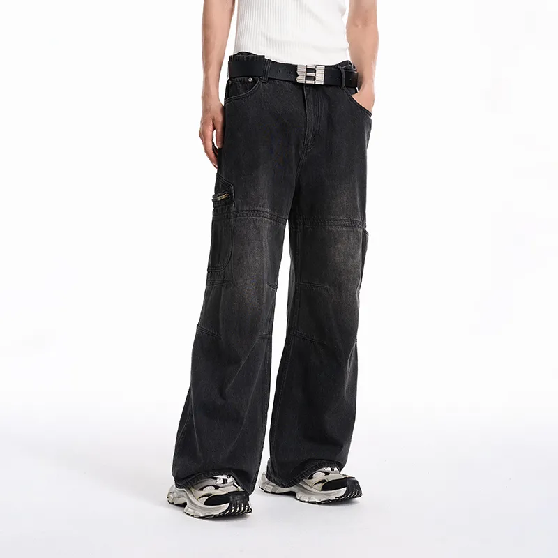 BONELESS Jeans Unisex Black-3