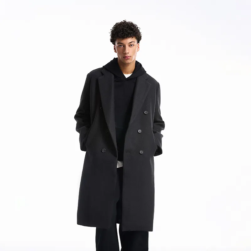 BONELESS Coats Unisex Black-3