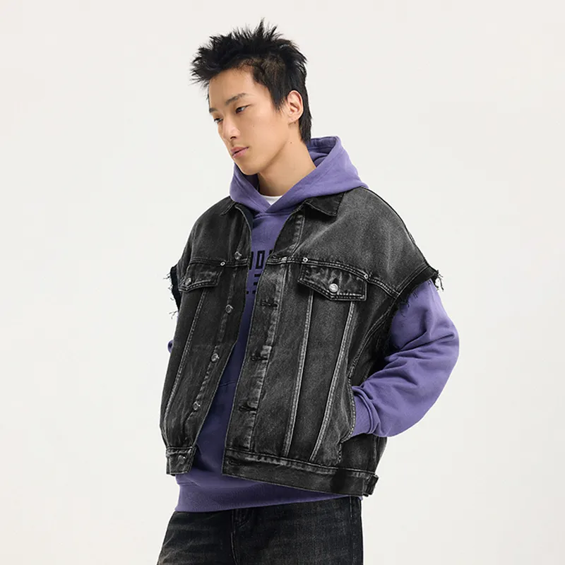BONELESS Vests Unisex Black-4