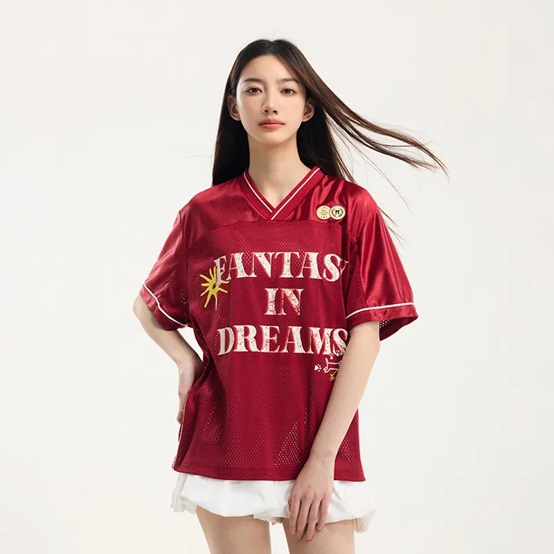 BONELESS T Shirts Women's Red-3