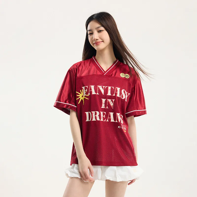 BONELESS T Shirts Women's Red-4