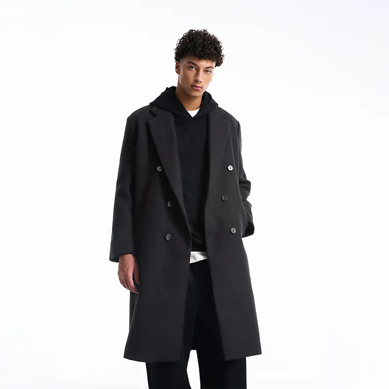 BONELESS Coats Unisex Black-4