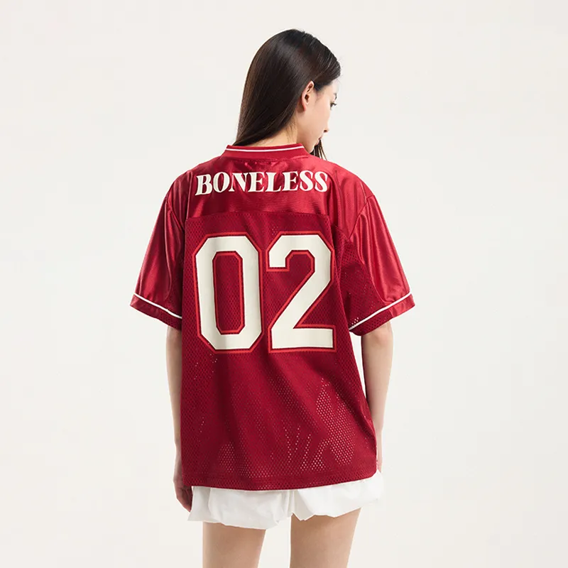 BONELESS T Shirts Women's Red-5