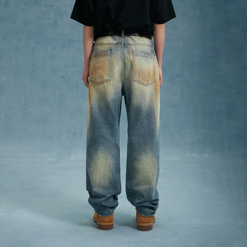 BONELESS x LANJINGLING,LIANMINGKUAN Jeans Unisex-3