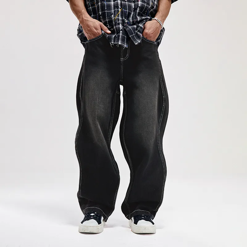 BONELESS Jeans Unisex Black-2