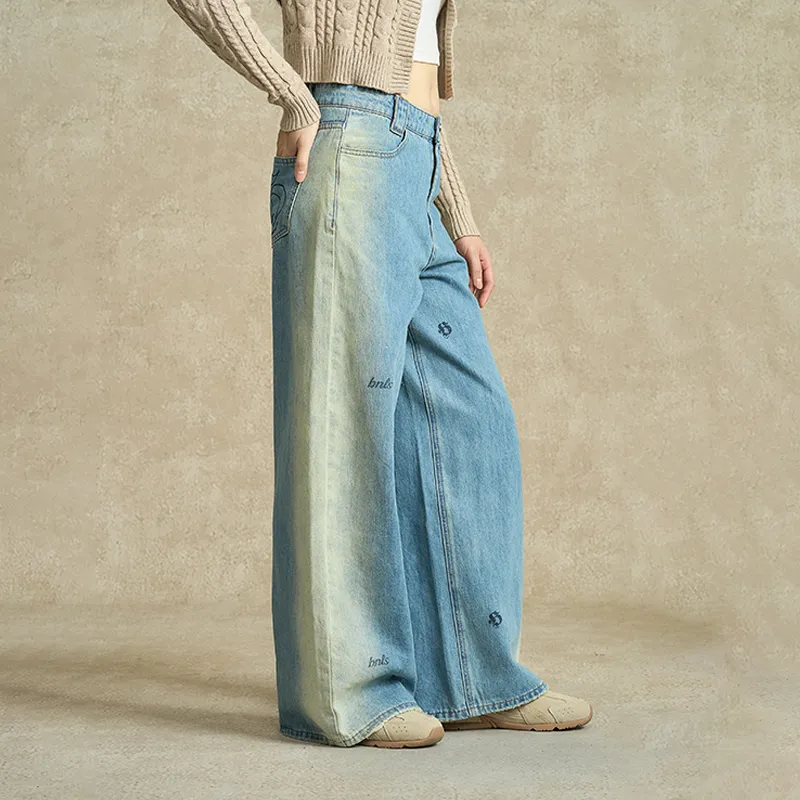 BONELESS Jeans Women's Light Blue-4