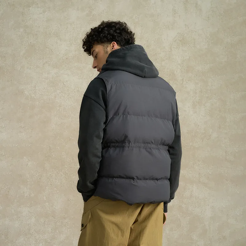 BONELESS Vests Unisex Navy Blue-5