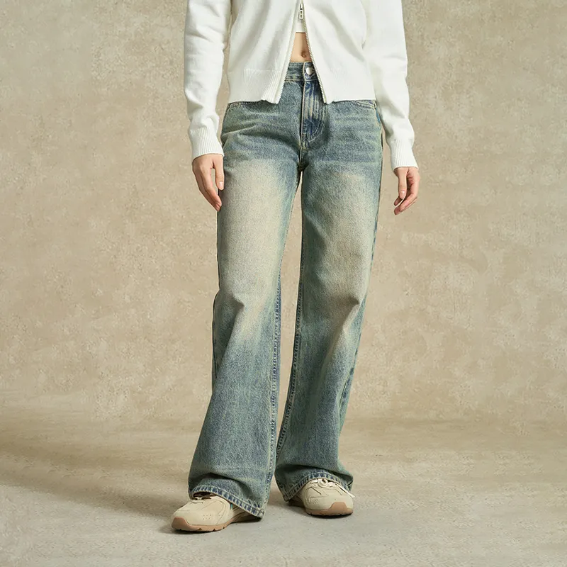 BONELESS Jeans Women's Vintage Blue-3
