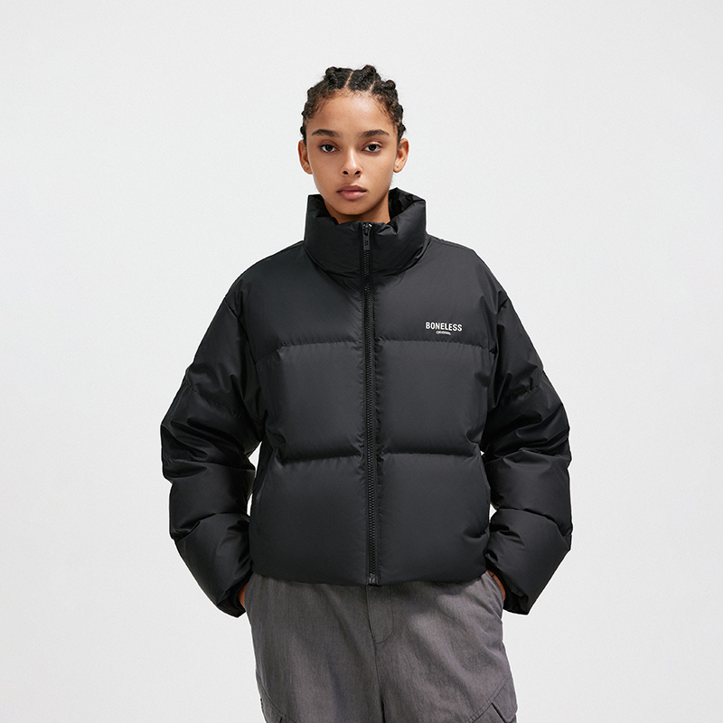 予約販売 BONELESS Down POIZON - XL Black Unisex Jackets スノーボード