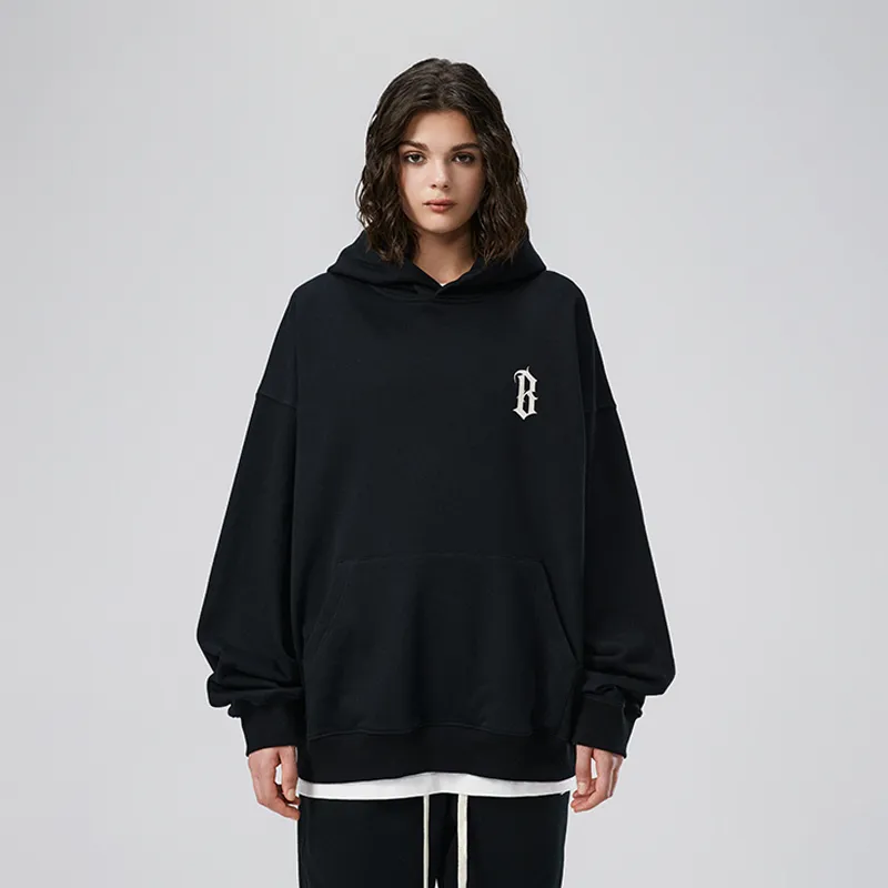 BONELESS Loose Casual Unisex Sweatshirt-3