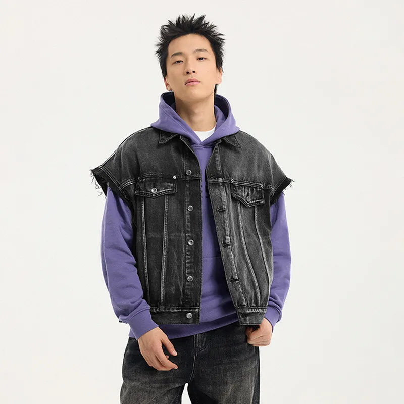 BONELESS Vests Unisex Black-2