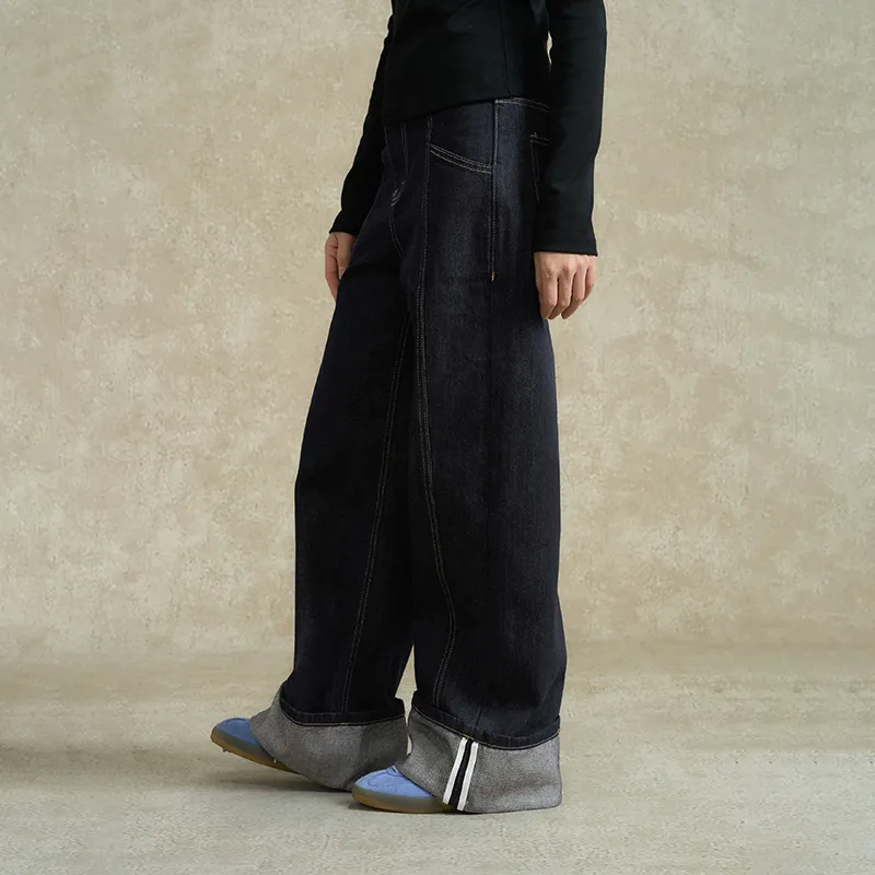 BONELESS Jeans Women's Blue-4