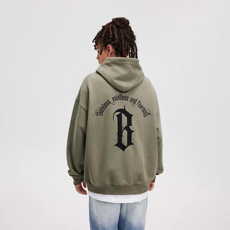 BONELESS Loose Casual Unisex Sweatshirt-50