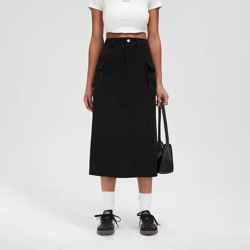 BONELESS Casual Long Skirts Women's-2