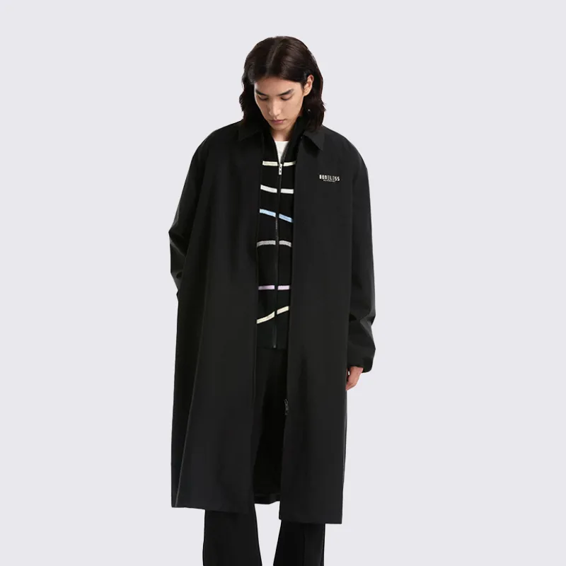 BONELESS Jackets Coats Unisex Black-4