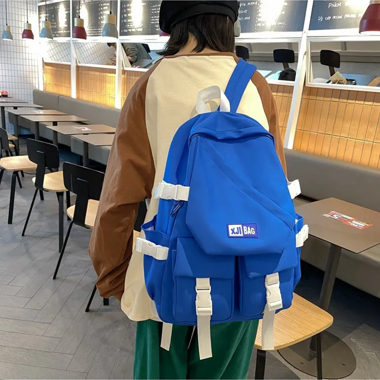 NOMK Nylon Laptop Bag Backpack Regular Unisex-8