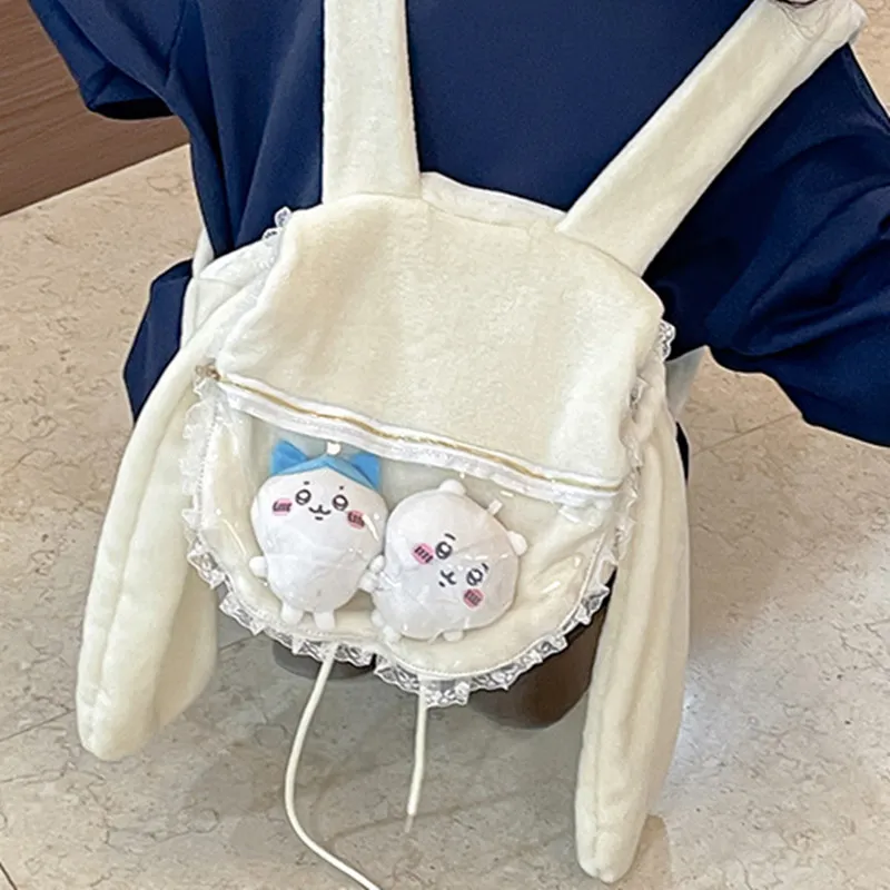 NOMK Plush Backpack Regular Women's White-2