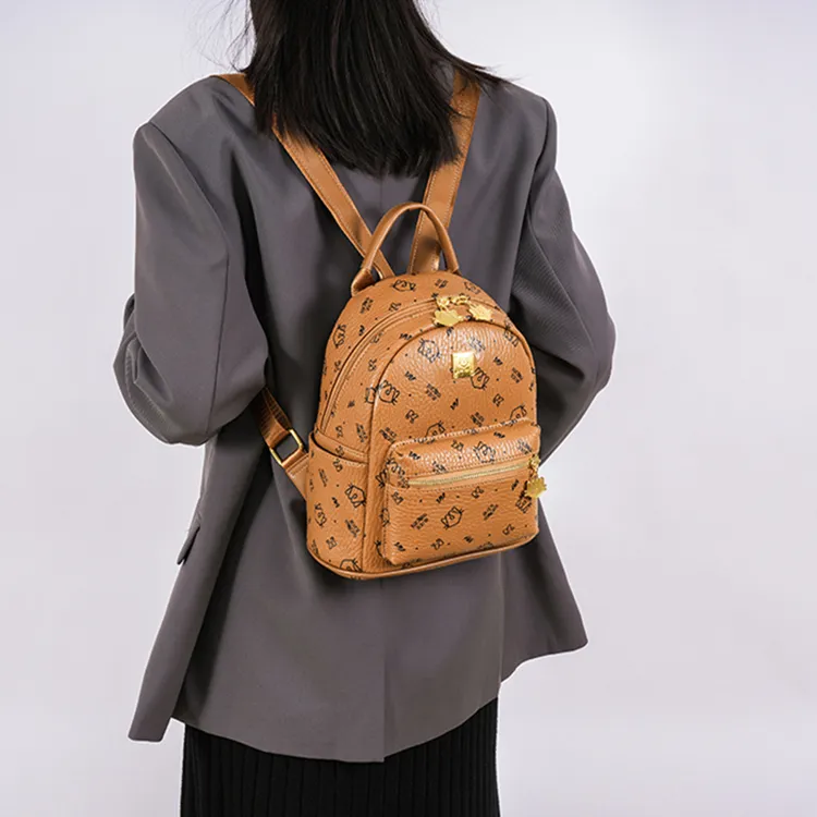 NOMK PU Backpack Women's Multicolor-10