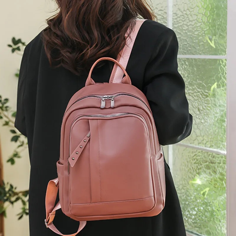 NOMK PU Backpack Regular Women's Multicolor-7
