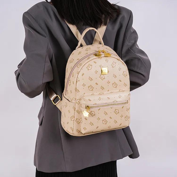 NOMK PU Backpack Women's Multicolor-2