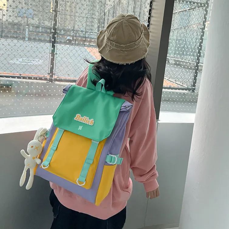 NOMK Oxford Backpack Unisex Multicolor-8