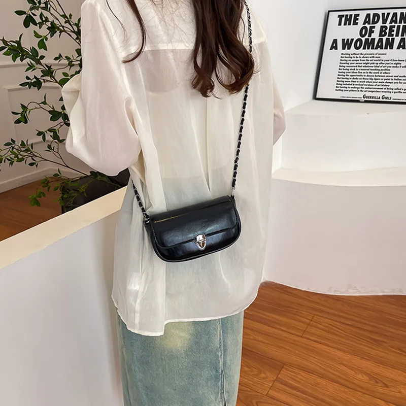NOMK PU Handbag, Shoulder Bag, Crossbody Bag Women's Ecru/Sakura Pink/Silver/Black-14