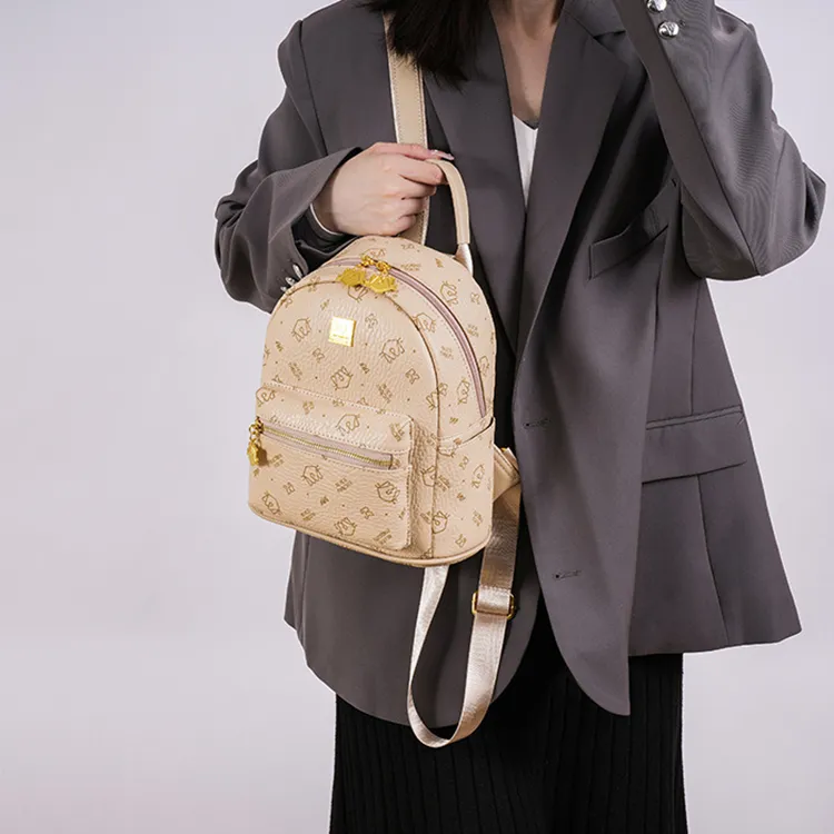 NOMK PU Backpack Women's Multicolor-3